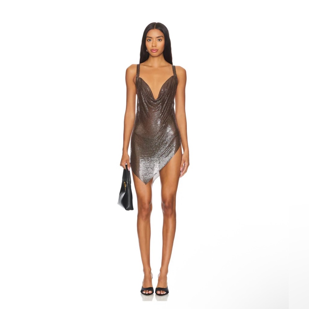 8 Other Reasons x Revolve Danni Mini Dress in Chocolate